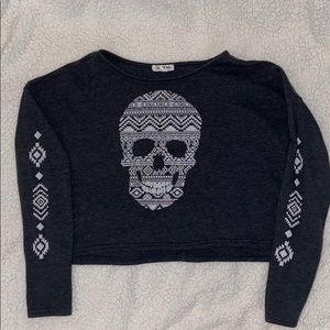 Aeropostale Skeleton Croptop